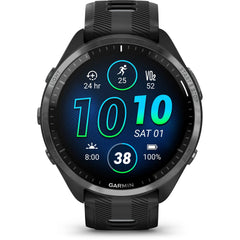 Garmin Forerunner® 965 Running Smartwatch, Colorful AMOLED Display, Training Metrics and Recovery Insights, Black and Powder Gray