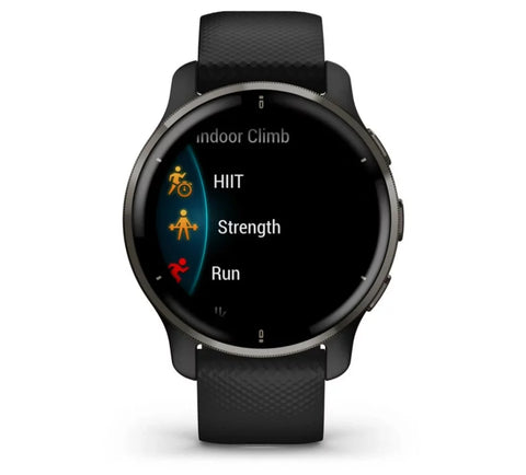 Restored Garmin G010-N2496-01 Venu 2 Plus Passivated GPS Smartwatch Black - Certified (Refurbished)
