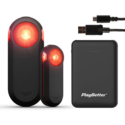 Garmin Varia RTL515 Rearview Bike Radar and Tail Light Bundle with PlayBetter Portable Charger (Large) - Costco