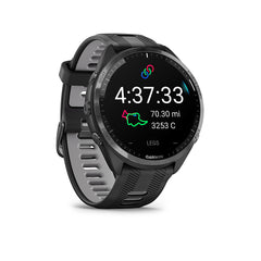 Garmin - Forerunner 965 GPS Smartwatch 47 mm Fiber-reinforced polymer - Carbon Gray TLC/Titanium