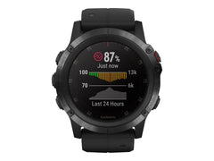 Garmin Fenix 5X Plus Sapphire, Black with Black Band