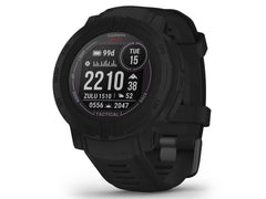 Garmin Instinct 2 Solar Tactical Edition 45mm Rugged GPS Smartwatch, Black