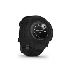 Garmin - Instinct 2 Solar Tactical Edition 45mm Smartwatch Fiber-reinforced Polymer - Black