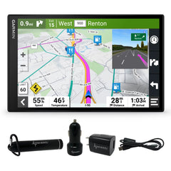 Garmin DriveSmart 86 8&amp;quot; Car GPS Navigator Bright Crisp High-Res Maps Voice Assist with Power Pack