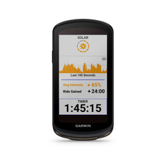 Garmin Edge 1040 GPS Cycling Computer with Solar Charging Capabilities, On and Off-Road with Wearable4U Power Bank Bundle